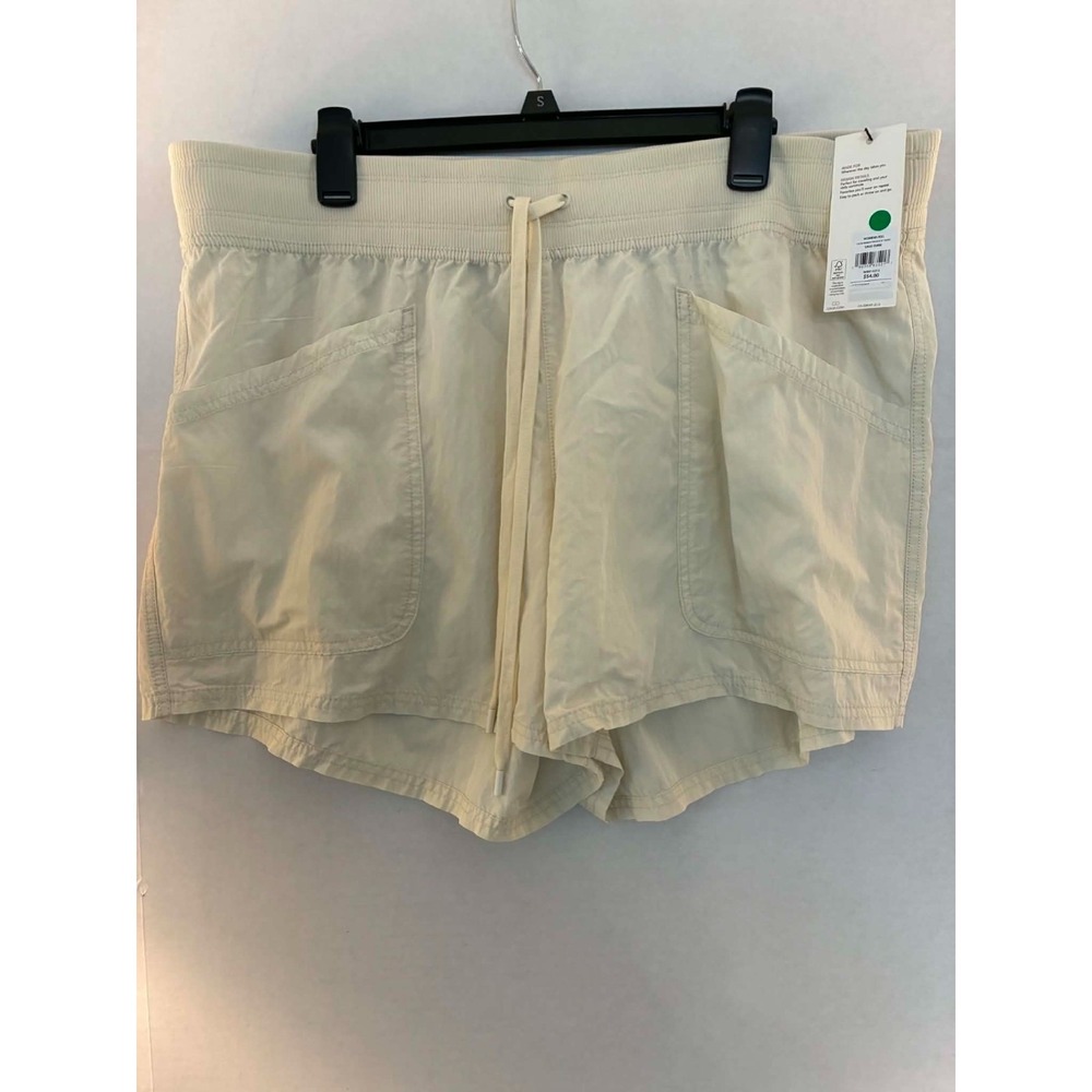 CALIA XXL Sage Dune Athletic Shorts 4" Drawstring Travel‎ Lounge NWT